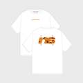 Le T-shirt Ninsback "Zest d'Orange" - Blanc
