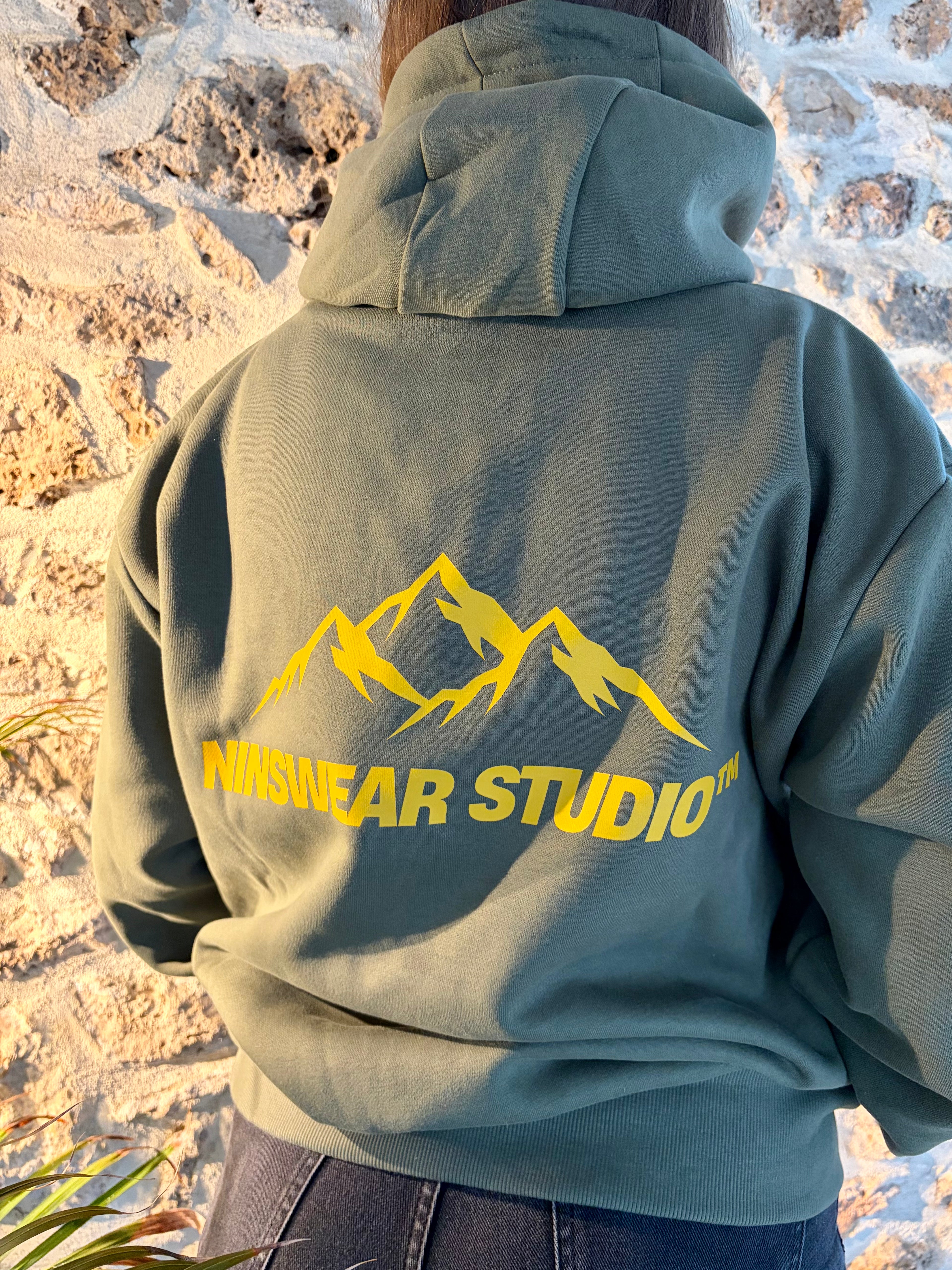 LE SNOWFALL HOODIE - VERT