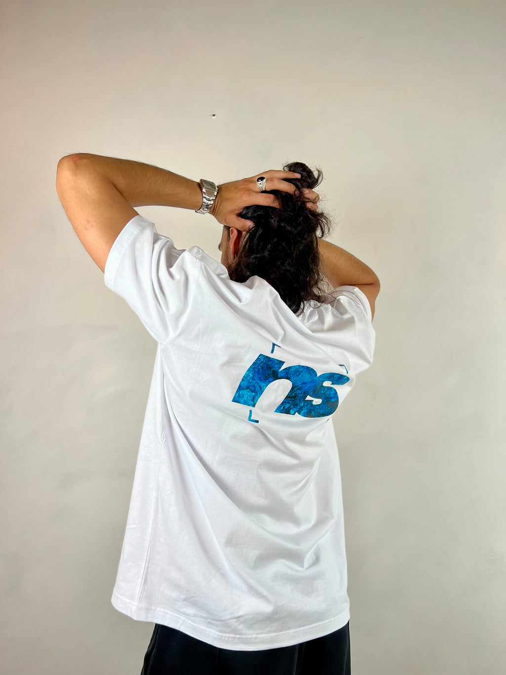 Le T-shirt Ninsback "Effet Mer" - Blanc