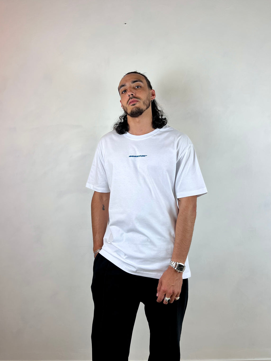 Le T-shirt Ninsback "Effet Mer" - Blanc