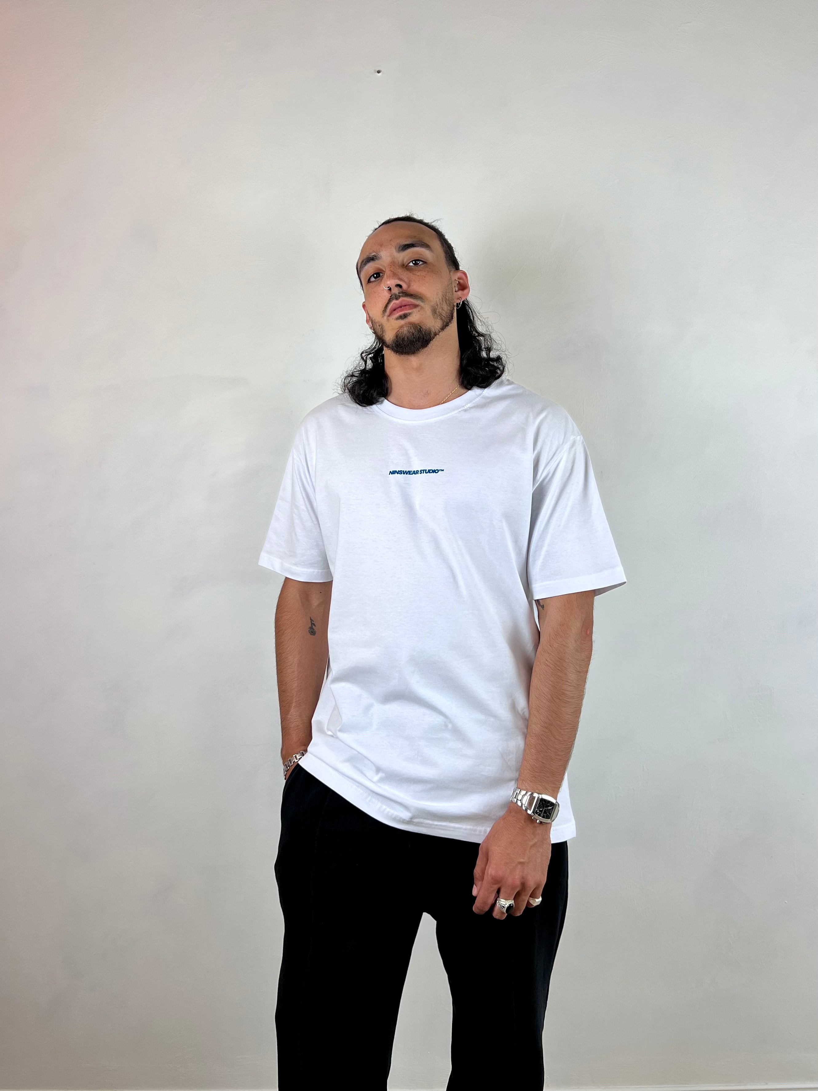 Le T-shirt Ninsback "Effet Mer" - Blanc