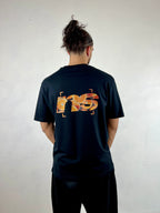 Le T-shirt Ninsback "Zest d'Orange" - Noir