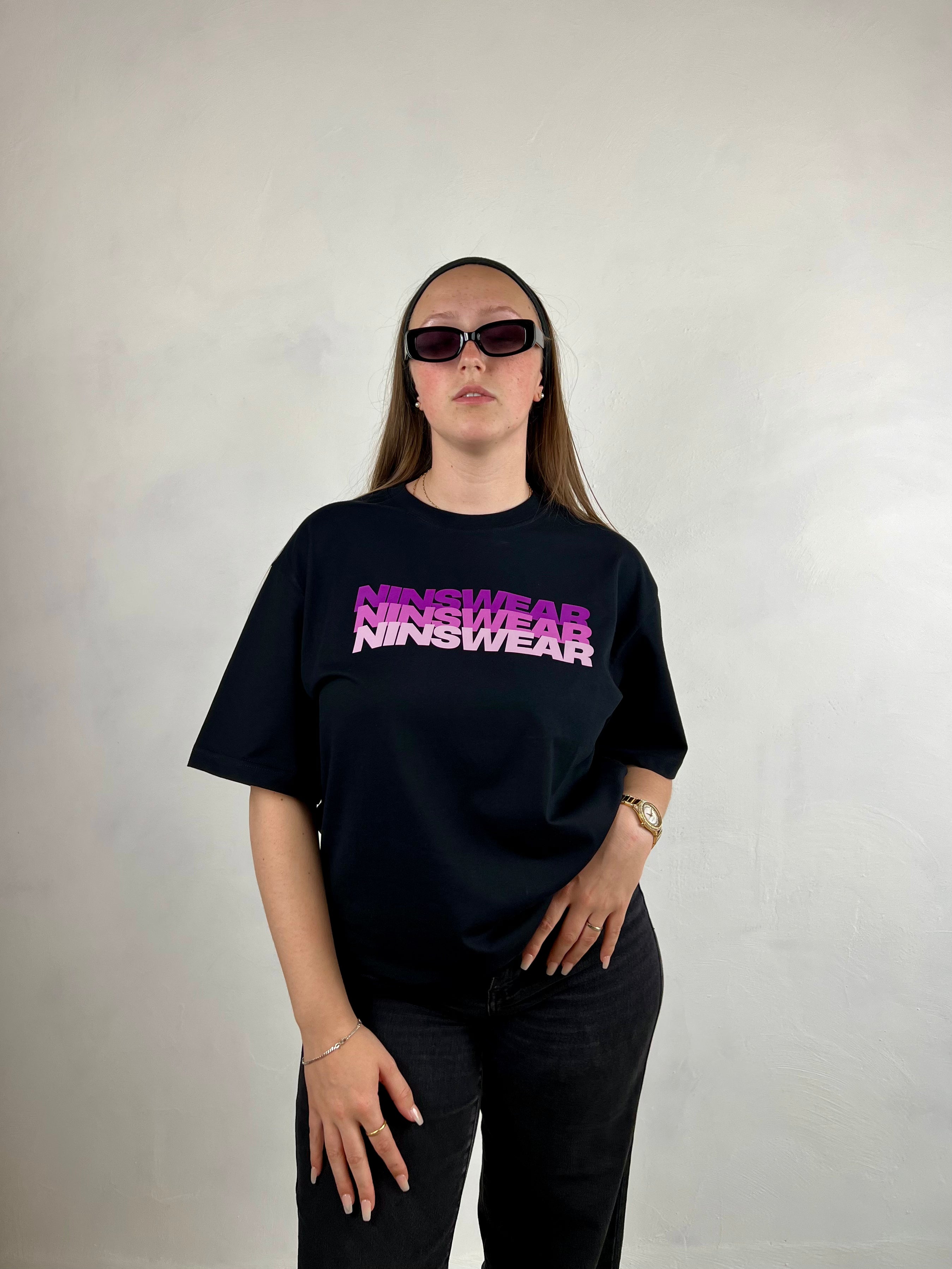 Le T-shirt "Ninsthree" - Rose