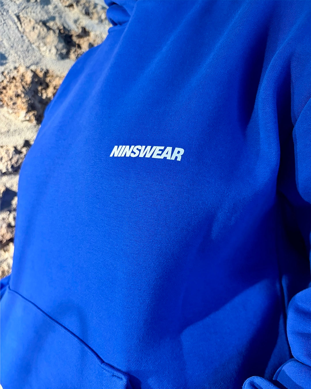 LE FRONBACK HOODIE - BLEU